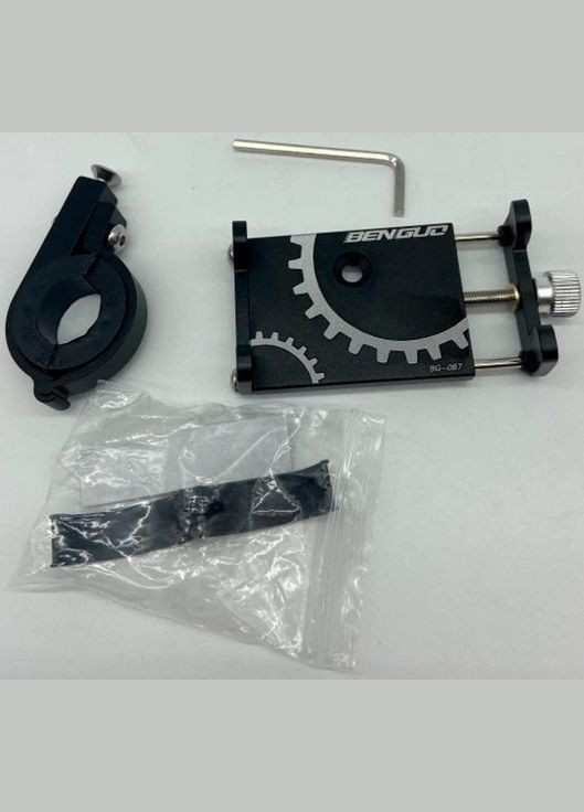 Велотримач для телефону Х1 Bicycle Phone Holder Black (ВТ050494) No Brand (317585054)