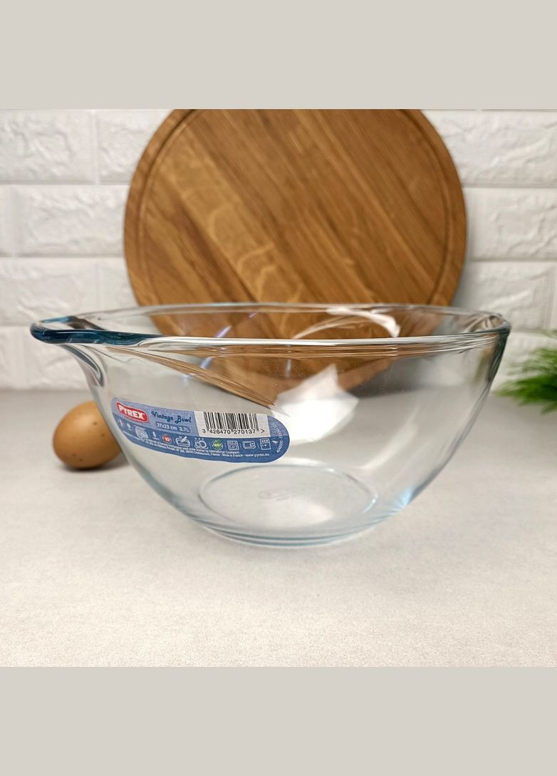 Скляна миска із жароміцного скла Vintage Edition Collector 2.5л, посуд для духовки Pyrex (303212417)