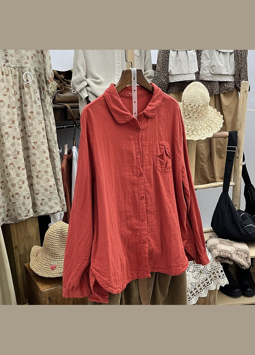 Жіноча сорочка біла льон No Brand (329743095)