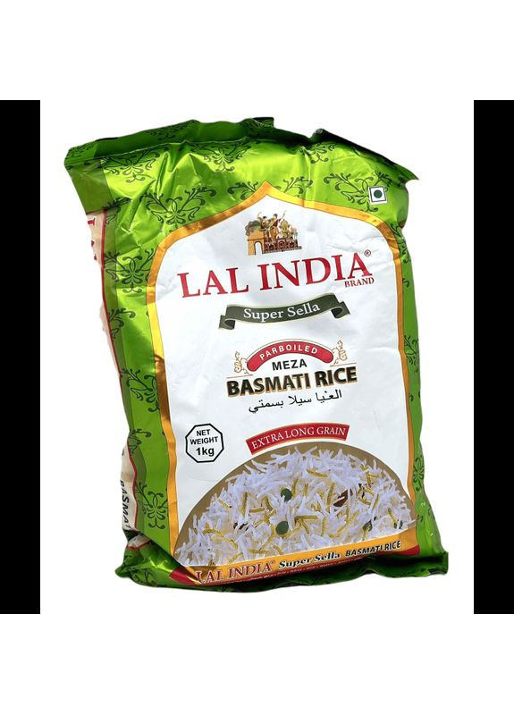 Рис Басматі Lal India Basmati Rice Parboiled пропарений 5 кг No Brand (349811260)