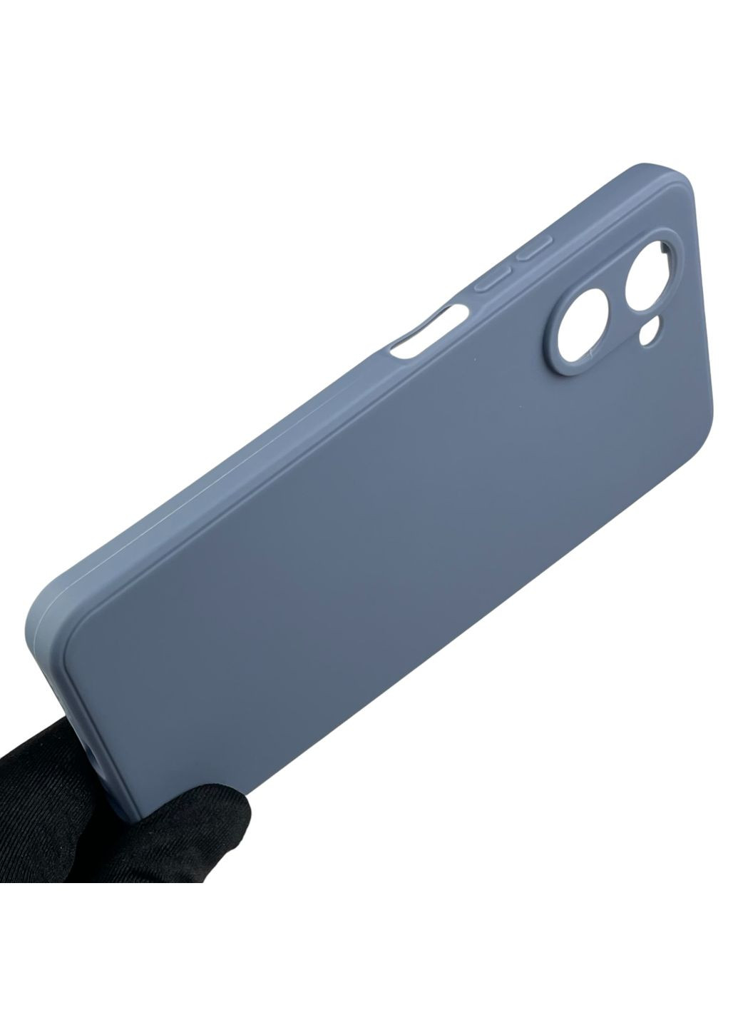 Чехол для C33 с квадратными гранями с защитой камеры на реалми с33 голубой Realme (366018739)