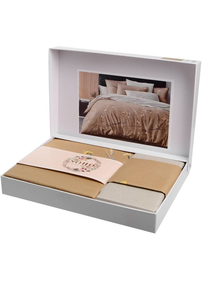 Комплект постільної білизни Lounge Gres Bronze (A130162) Soho (323581817)