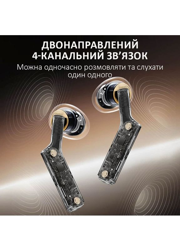 Навушники перекладач W4, AI двосторонній синхронний переклад, 40 мов, офлайн, онлайн Blue Timekettle (360801809)