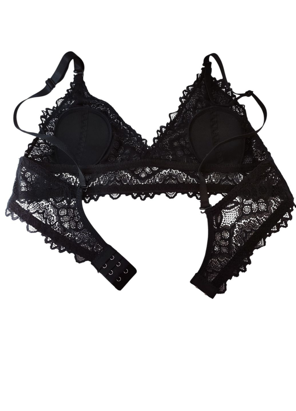 Чорний бралетт бюстгальтер YYG без кісточок