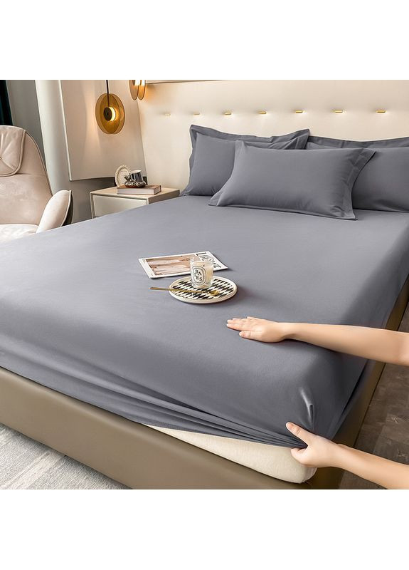 Простынь на резинке Softable Fabric 120×200 — мягкая, плотная, комфортная, (KT7006035) Solve (369627475)