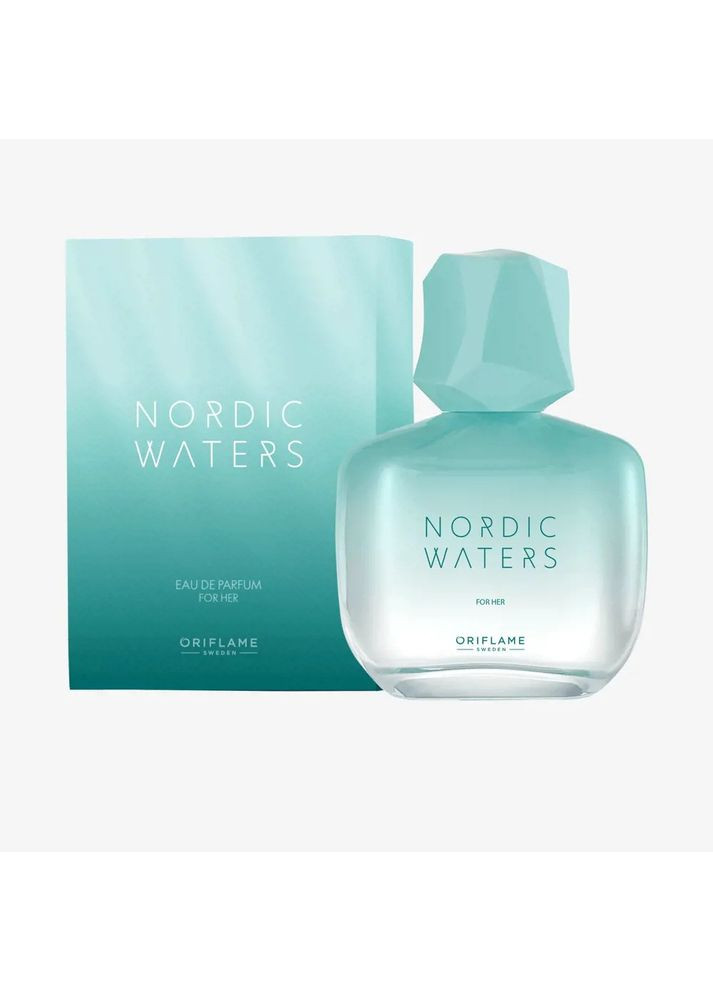 Жіноча парфумована вода Nordic Waters Нордік Уотерс Oriflame 50 мл ніжний свіжий акватичний аромат Issey Miyake (369502848)