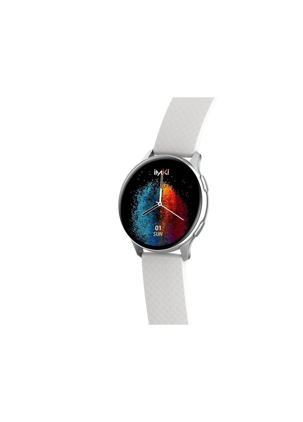 Смарт-часы KW66 Pro Silver Silicone Strap Imiki (390107079)