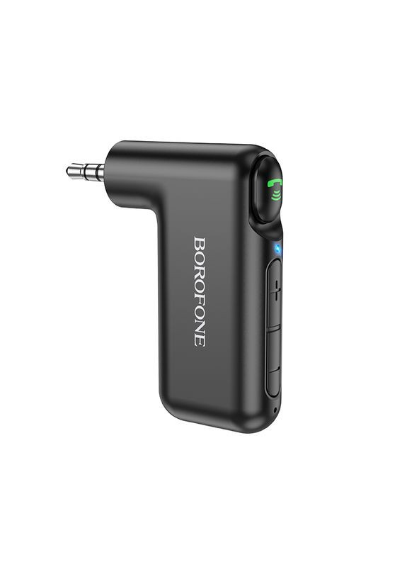 FM-трансмітер BC35 Wideway car AUX BT receiver Чорний Borofone (340913495)