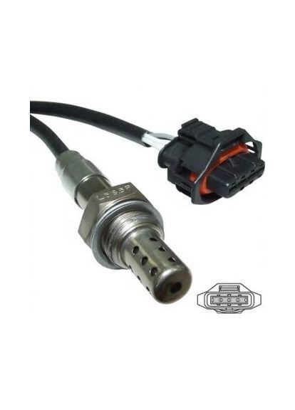 Лямбда-зонд CHEVROLET OPEL OS-B4162P Mobiletron (366736910)