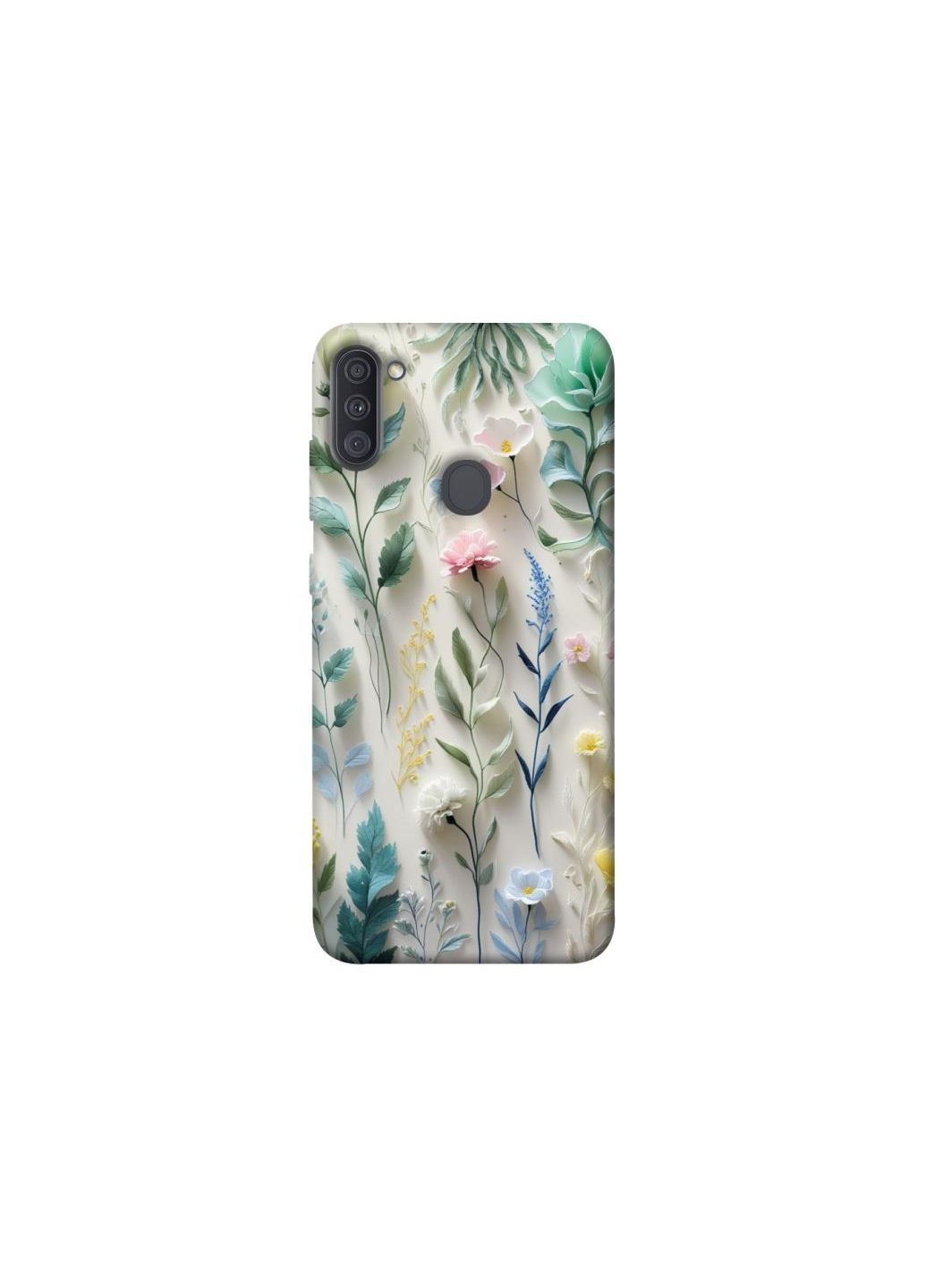 Чохол на Samsung Galaxy A11 Floral design ver.3 Frontalka (361332352)
