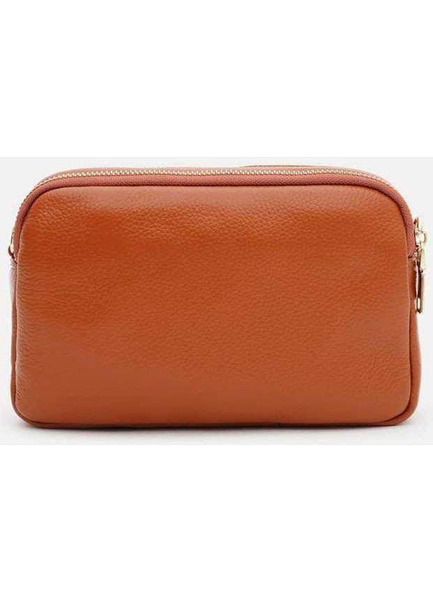 Сумка кросс-боди через плечо женская из натуральной кожи маленькая Коричневый 37808 Borsa Leather (355245149)