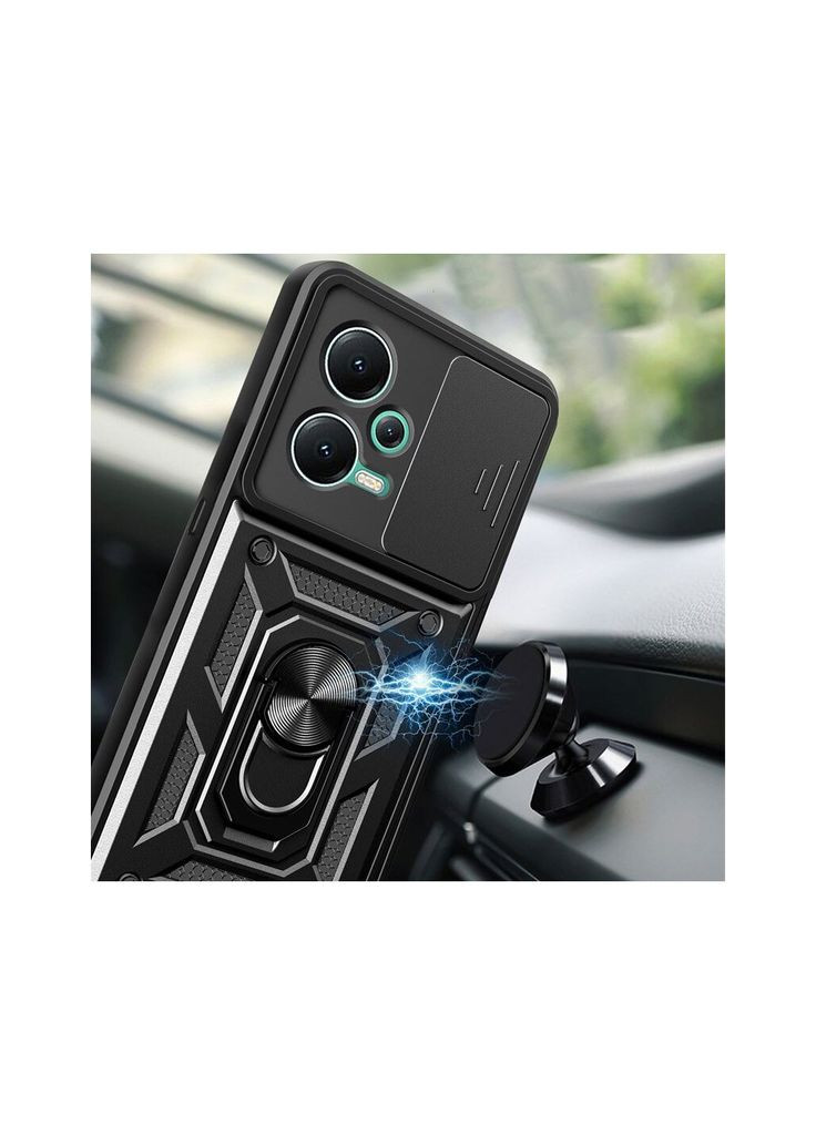 Чохол до мобільного телефона Military Xiaomi Redmi Note 12 5G/ Xiaomi Poco X5 5G Black (709124) BeCover (296480028)