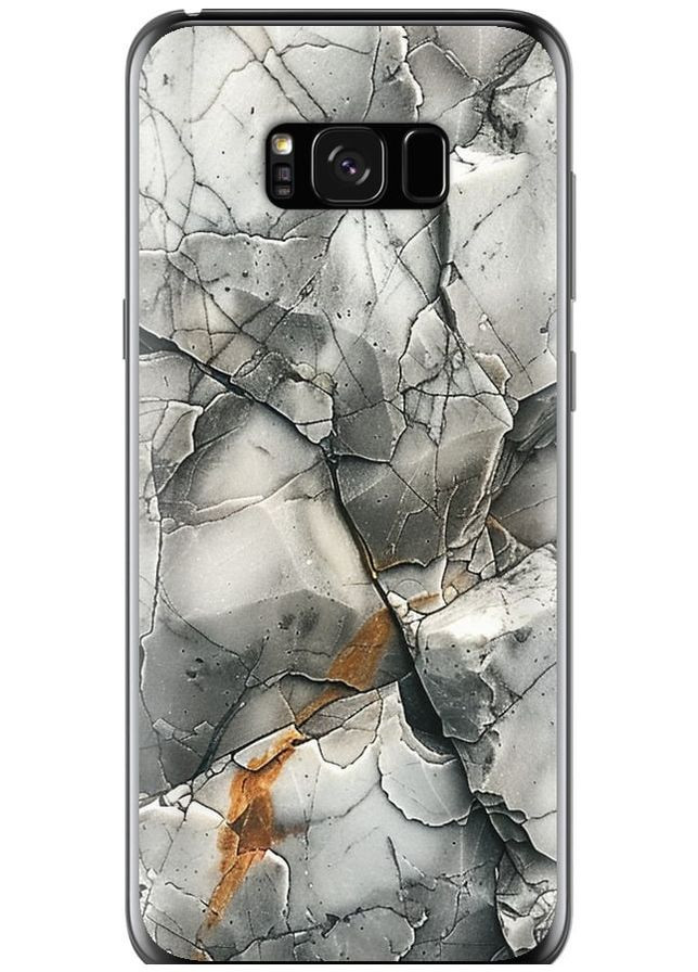 Силіконовий чохол 'Сірий мармур' для Endorphone Samsung Galaxy S8 Plus (285111827)