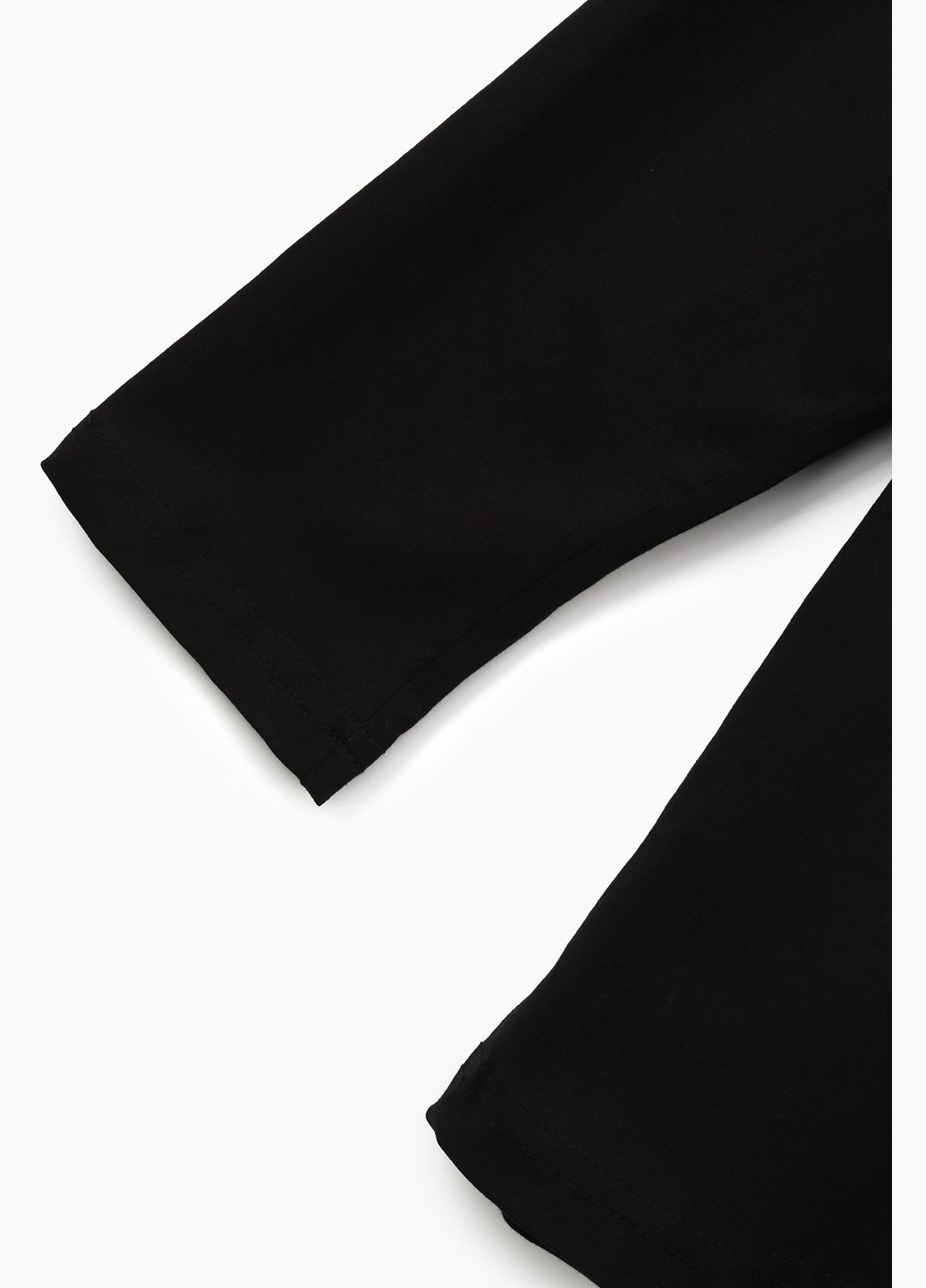 Лонгслів чоловічий 88107 Чорний Tommy Life чорний бавовна, еластан