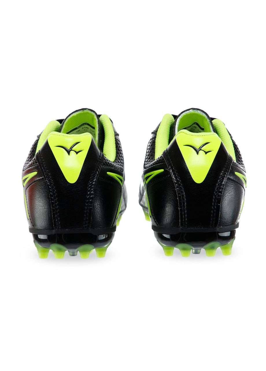 Черные бутсы футбольные подростковые lijin 803 1 2 Soccermax