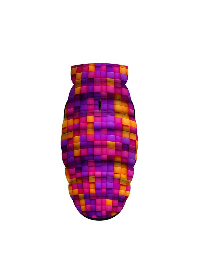 Курточка для собак Clothes рисунок "Кубы 3Д", В 47-50 см, С 30-33 см WAUDOG (322001414)