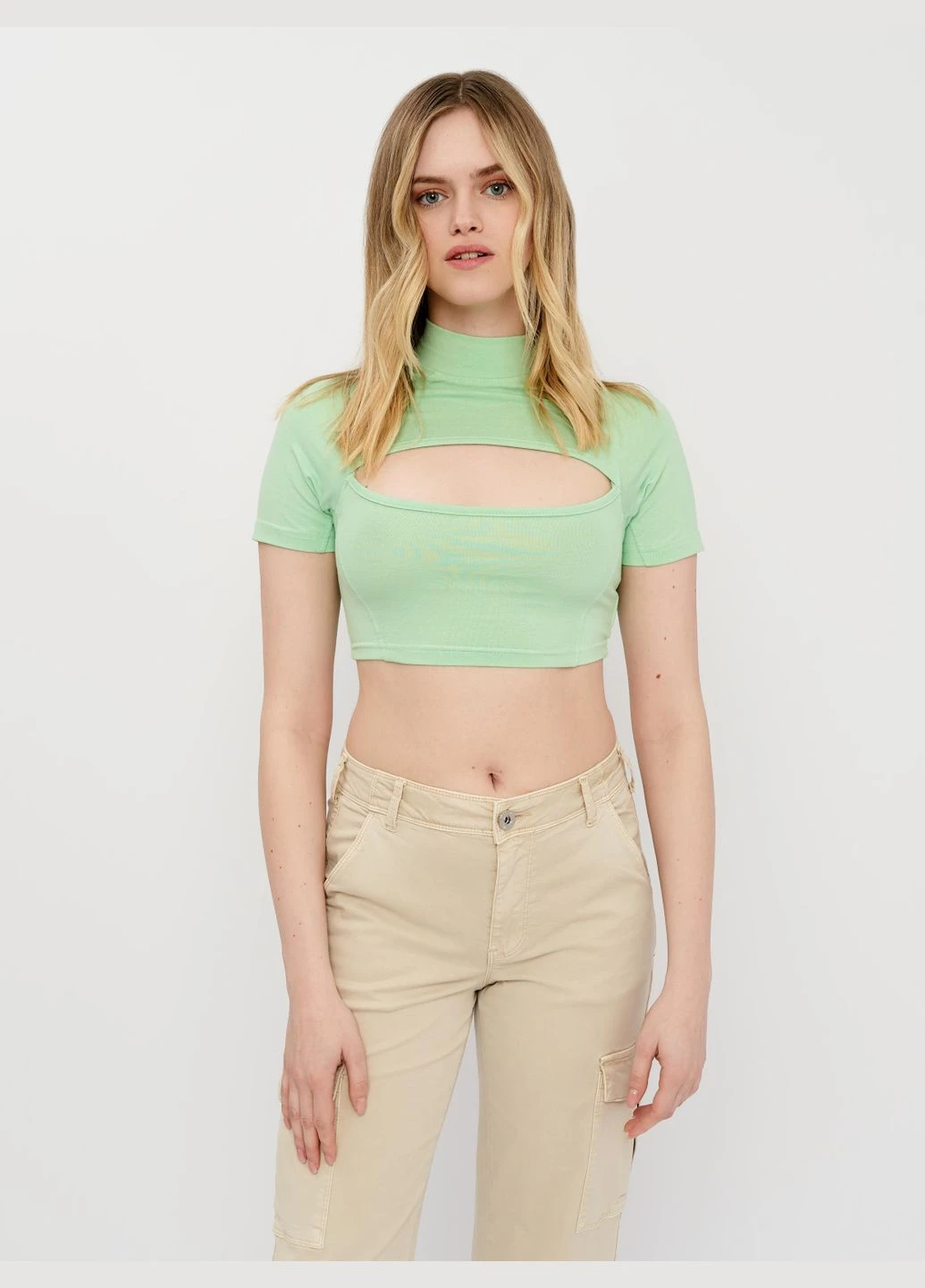 Топ літо,салатовий, Missguided (336026095)