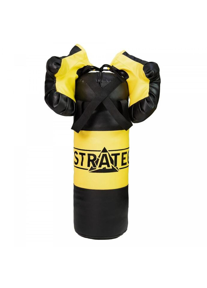 Боксерський набір "Жовто-чорний" Strateg 2072ST Середній No Brand (330603222)