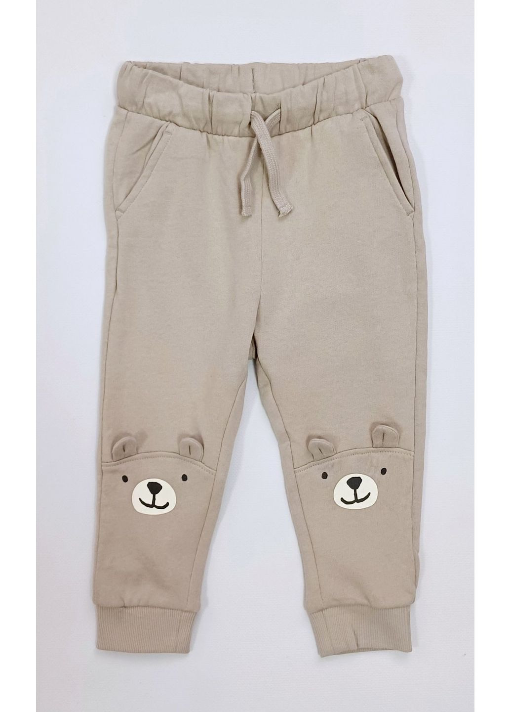 Светло-бежевые демисезонные брюки H&M