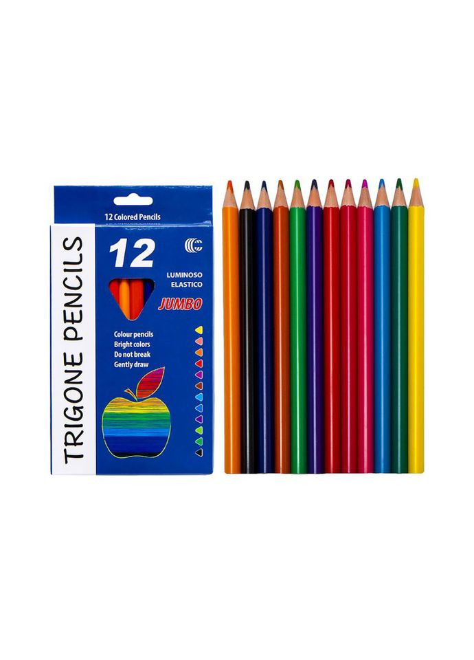 Олівці "JAMBO" CR765-12 12 кольорів Color-it (336335512)