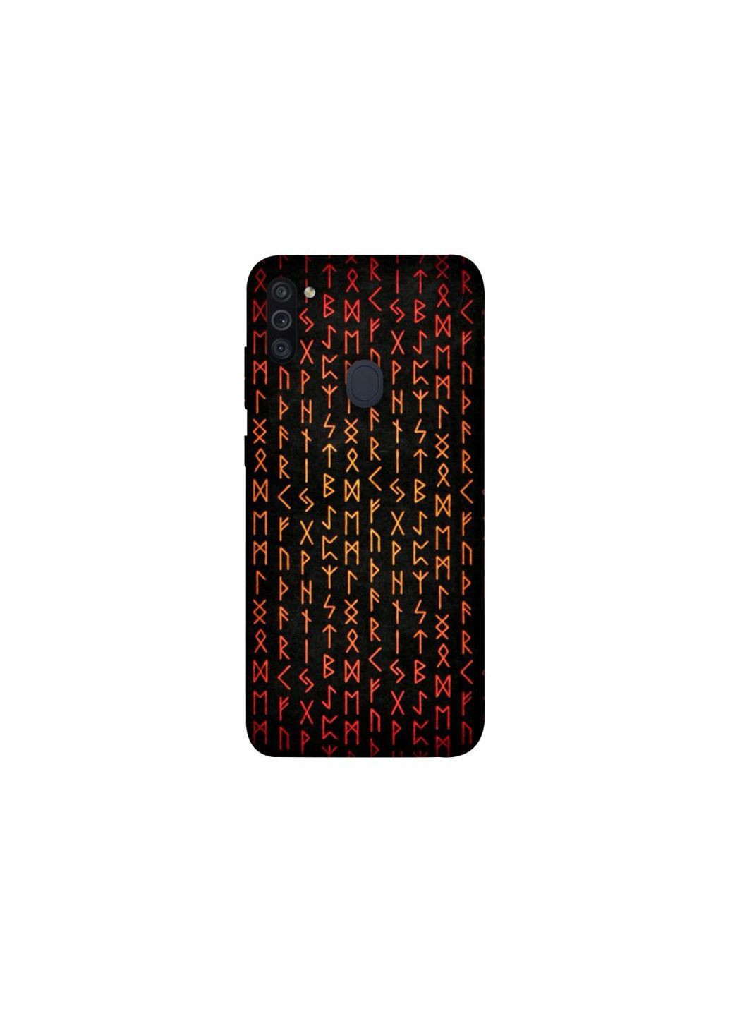 Чехол на Samsung Galaxy M11 Руны Frontalka (365836274)
