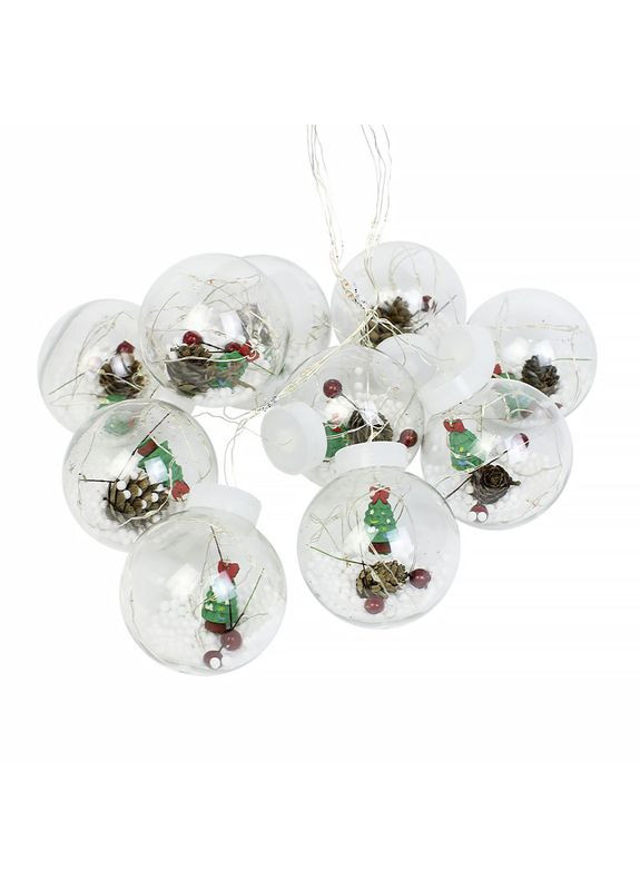 Светодиодная гирлянда Y004 Christmas Tree 3.5 м Теплый свет Lesko (360455494)