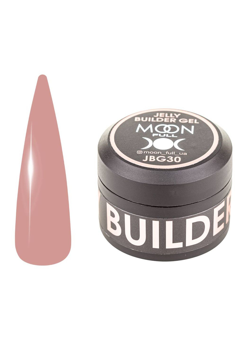 Гель-желе для нарощування нігтів Full Jelly Builder Gel № JBG 30 Moon (294340124)