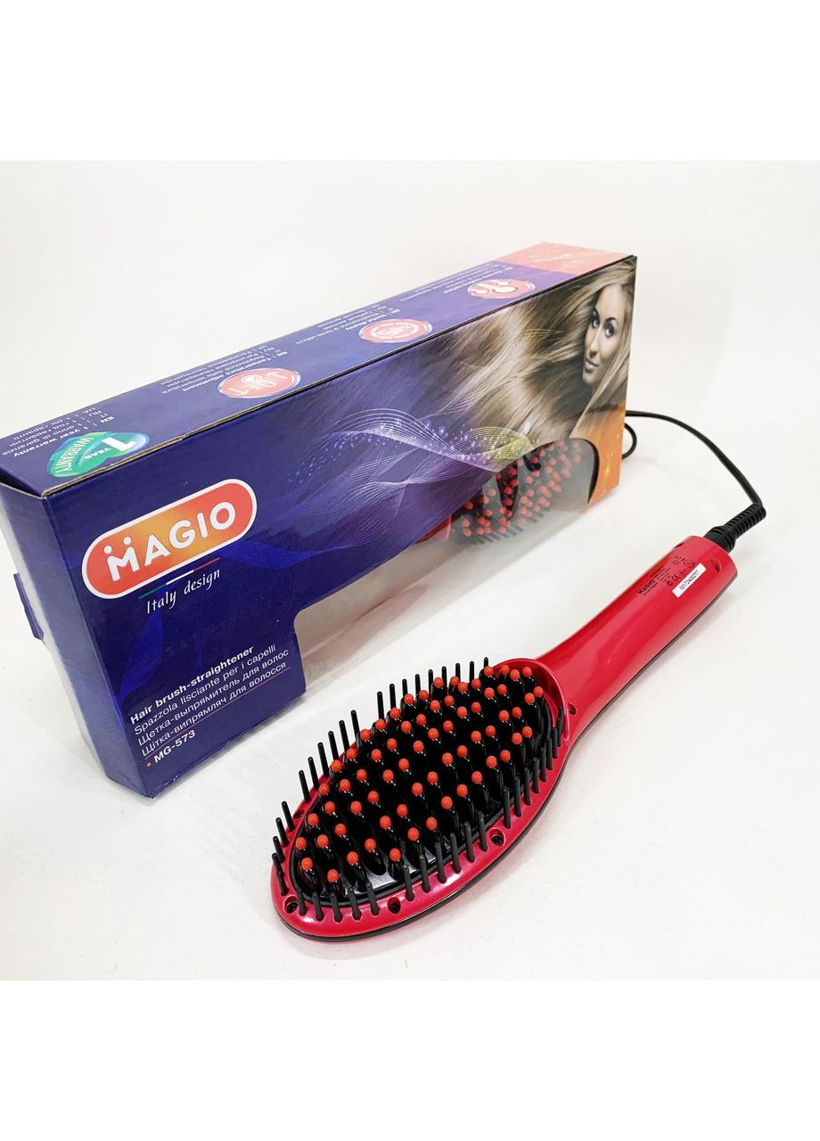 Электрическая щетка-выпрямитель MG-573 расческа Magio (364663688)