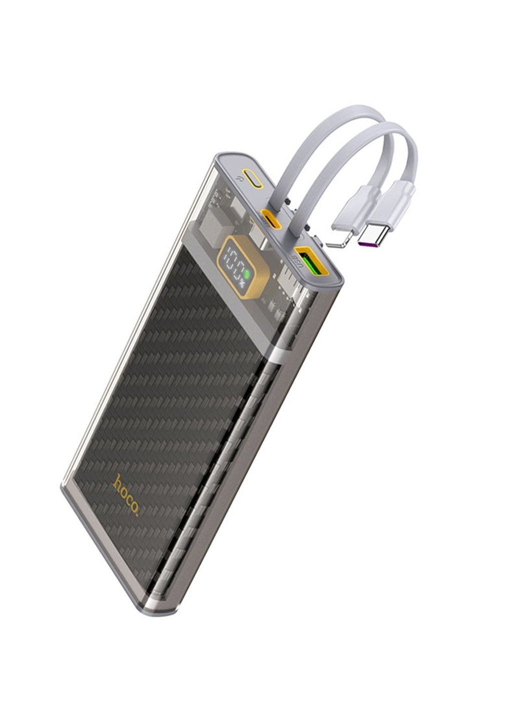 Портативное зарядное устройство Power Bank J104 Discovery Edition 22.5W with cable 10000 mAh Hoco