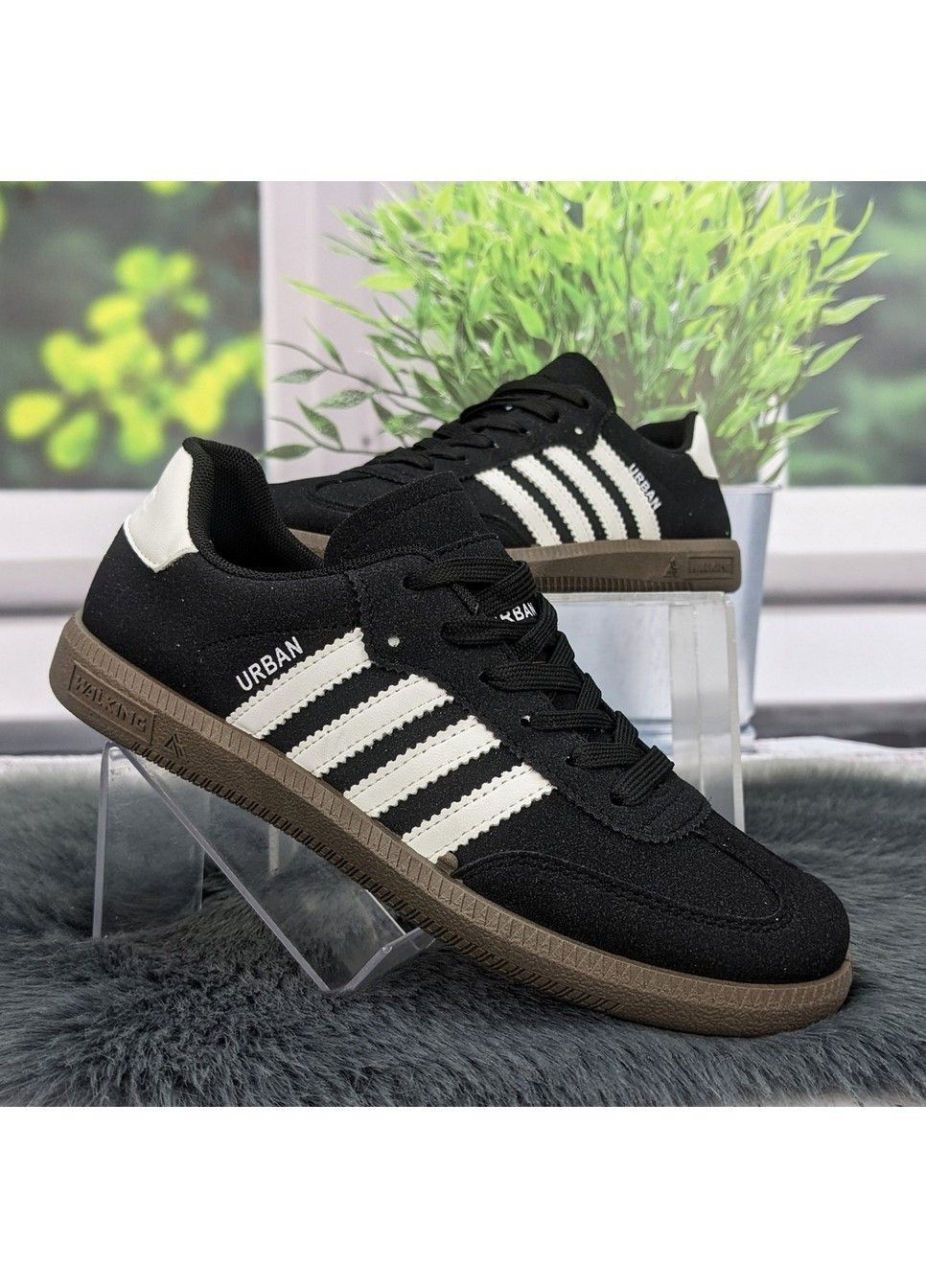 Кроссовки женские Gipanis чёрные демисезоны (323584462)