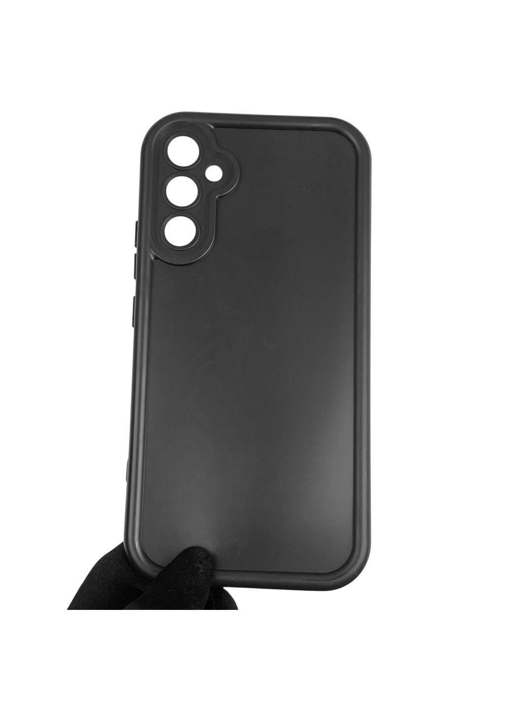 Чохол силіконовий Soft Touch для Galaxy A34 5G (SM-A346E) чорний (Повний захист камери) Samsung (366390255)