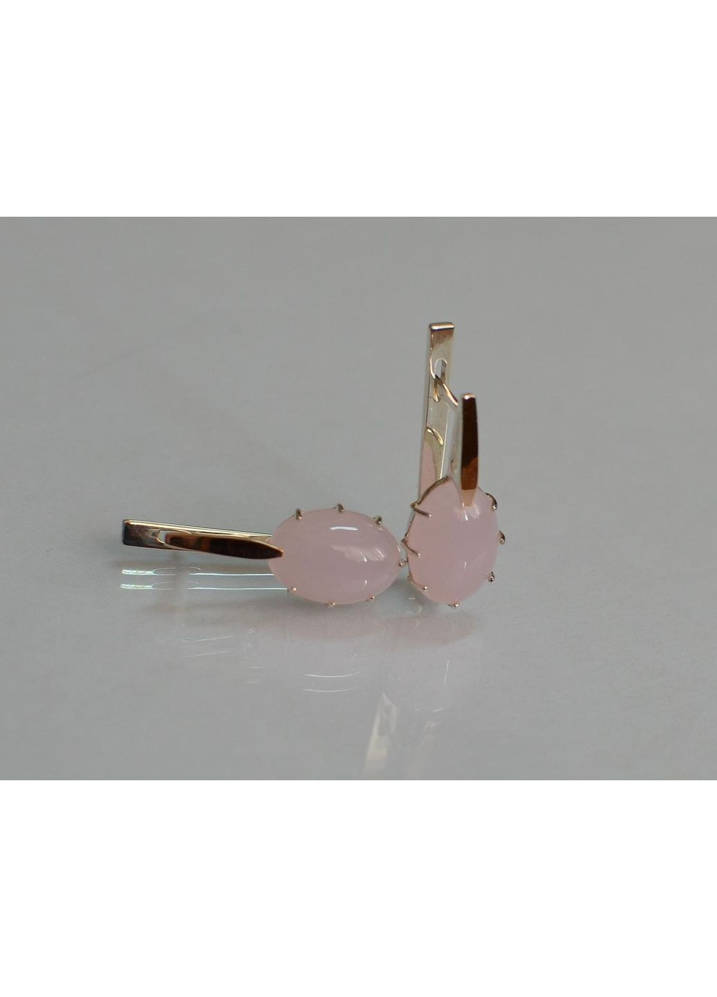 Срібні сережки з золотими накладками Silver Style (367113188)