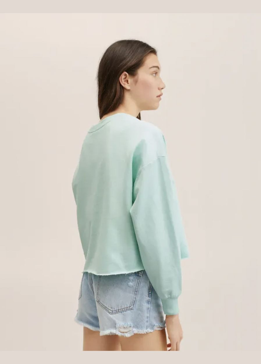 М'ятний стильний світшот Mango (316322290)