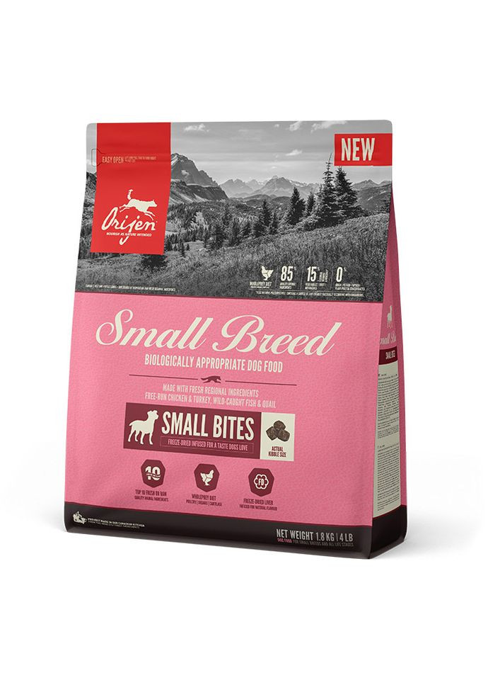 Сухий корм для собак малих порід Small Breed 1.8 кг o71476 (0064992714765) Orijen (364789199)
