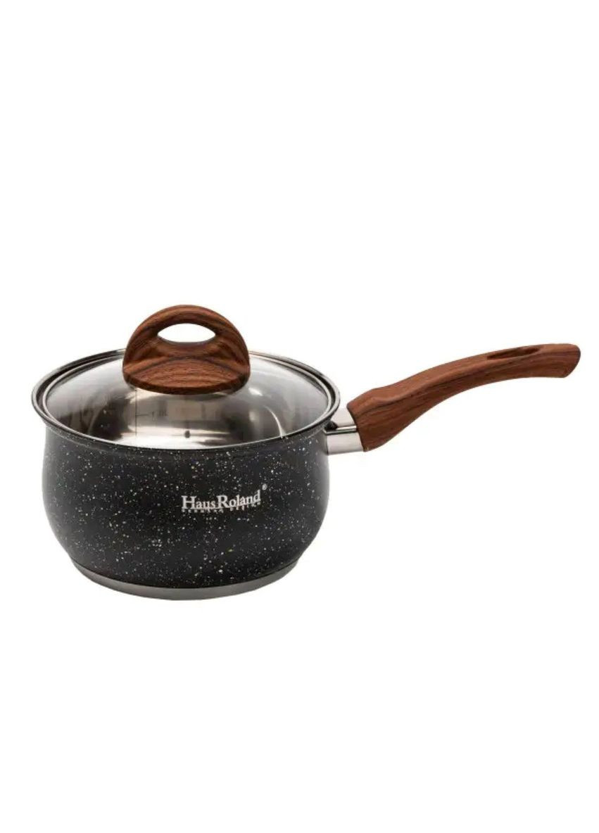 Набор посуды для приготовления из нержавеющей стали 10 предметов черный HP33530B Yiwu (368766882)