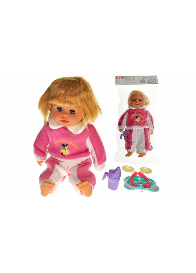 Пупс озвучений, 2 види, з брязкальцем, в асортименті JK9037-2Q YG Toys Лял7807 (370653267)