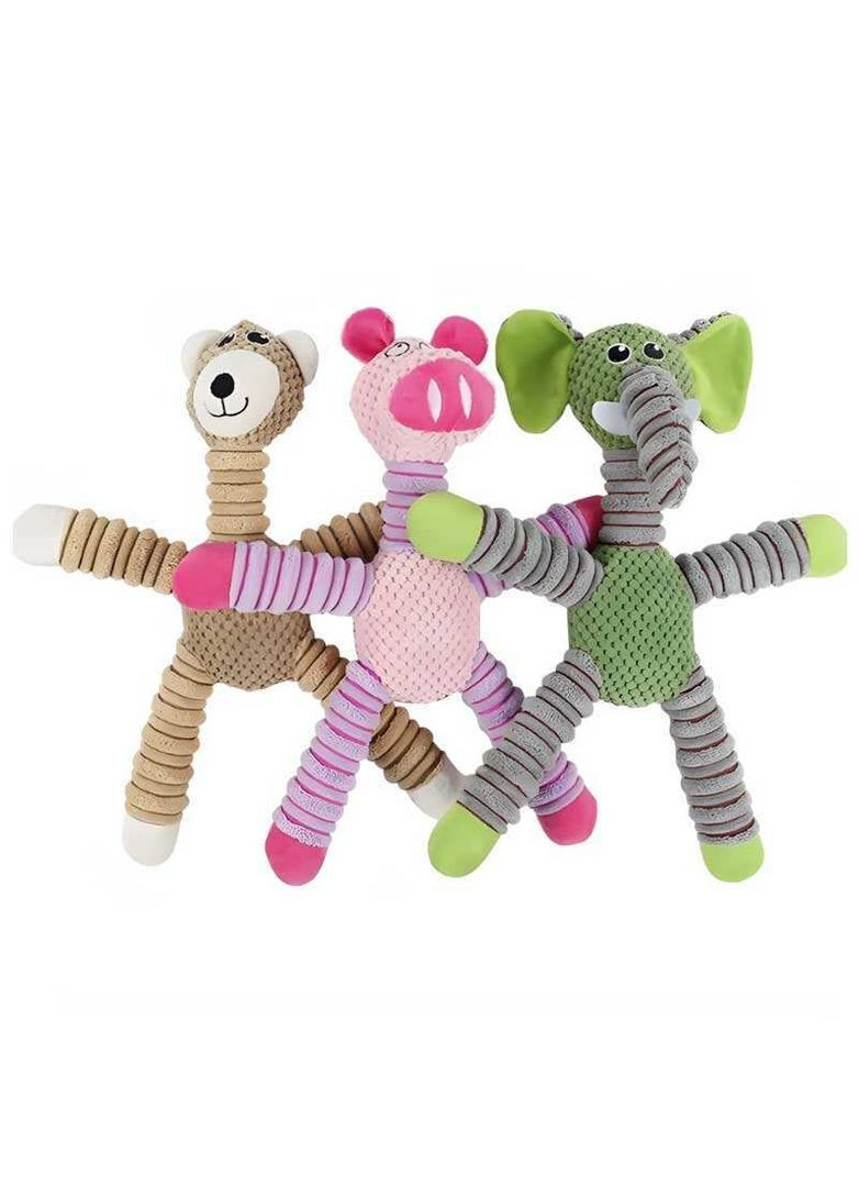 Іграшка Звірятка з пискавкою для середніх та великих порід собак - 40х33х10 см Yiwu (347067454)