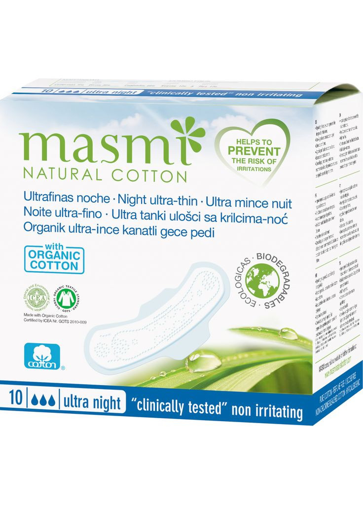 Гігієнічні прокладки (8432984000257) Masmi ultra night 10 шт. (268147742)