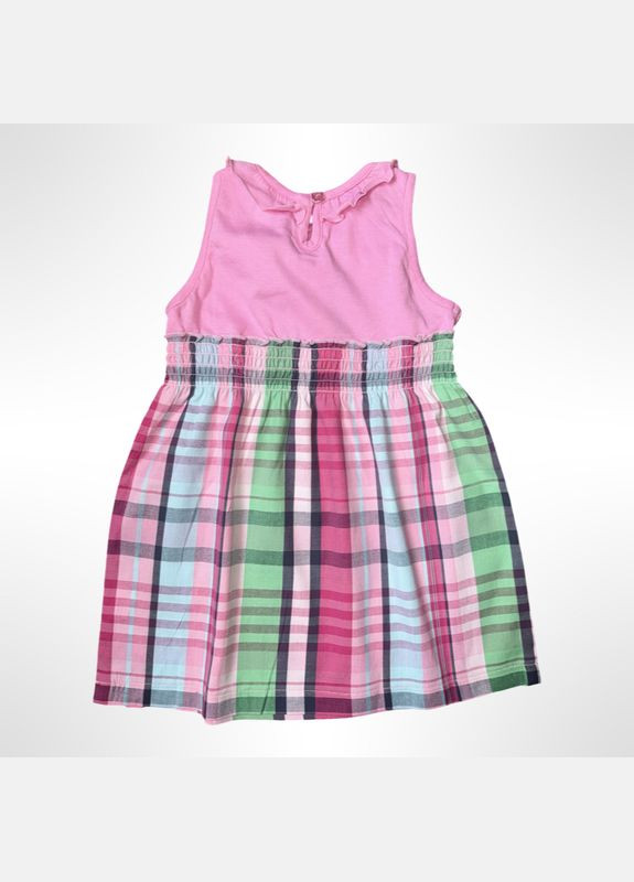 Дитячий літній сарафан для дівчинки QuadriFoglio 86 см Рожевий (0995) Quadri foglio (336382633)