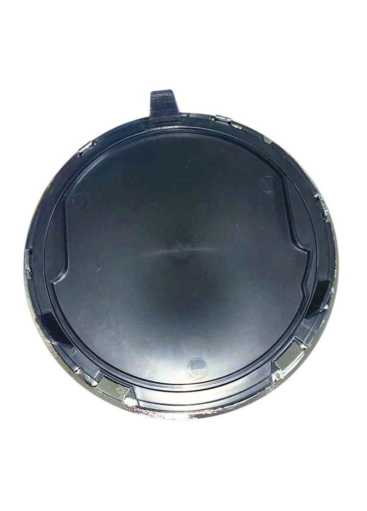 Емблема решітки Mercedes W204 3D чорна+хром d=185 мм пластик (на защіпках) ОЕМ A1648880411 Mercedes-Benz (369611911)