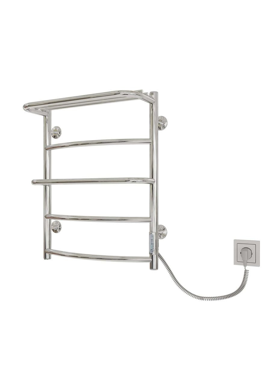 Полотенцесушитель Каскад с полкой 600х500/5 ER тайм. Kosser (358500704)