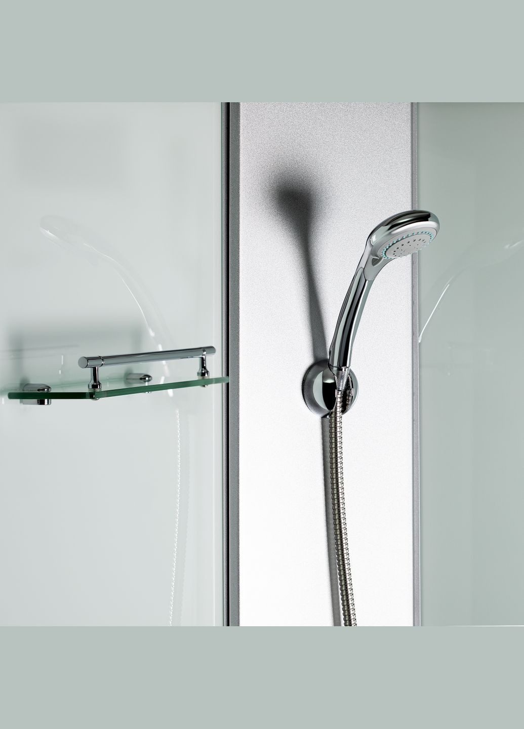 Душовий бокс Tani, скло Frost 4 мм LIDZ SB90x90.SAT.HIGH.FR (341326348)