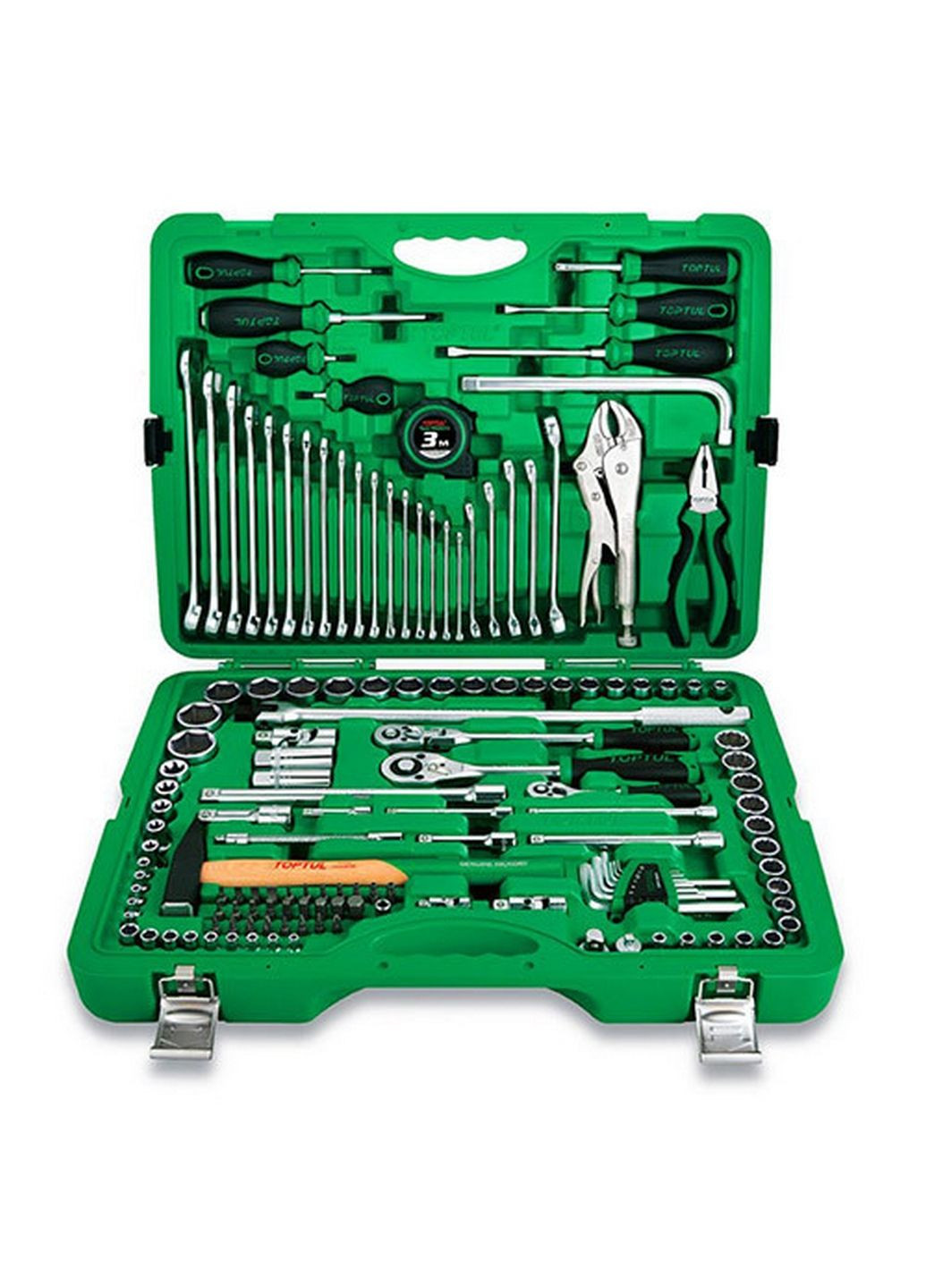 Універсальний комплект інструменту 1/4", 3/8", 1/2" 144од. TOPTUL (289460030)