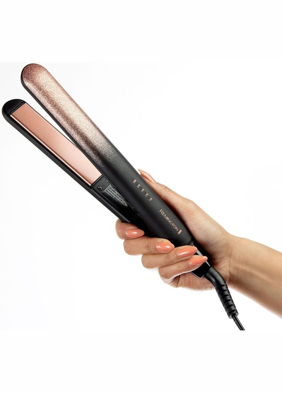 Выпрямитель ROSE SHIMMER, темп.режимов5, 150-230С, керамика, черный Remington (316391499)