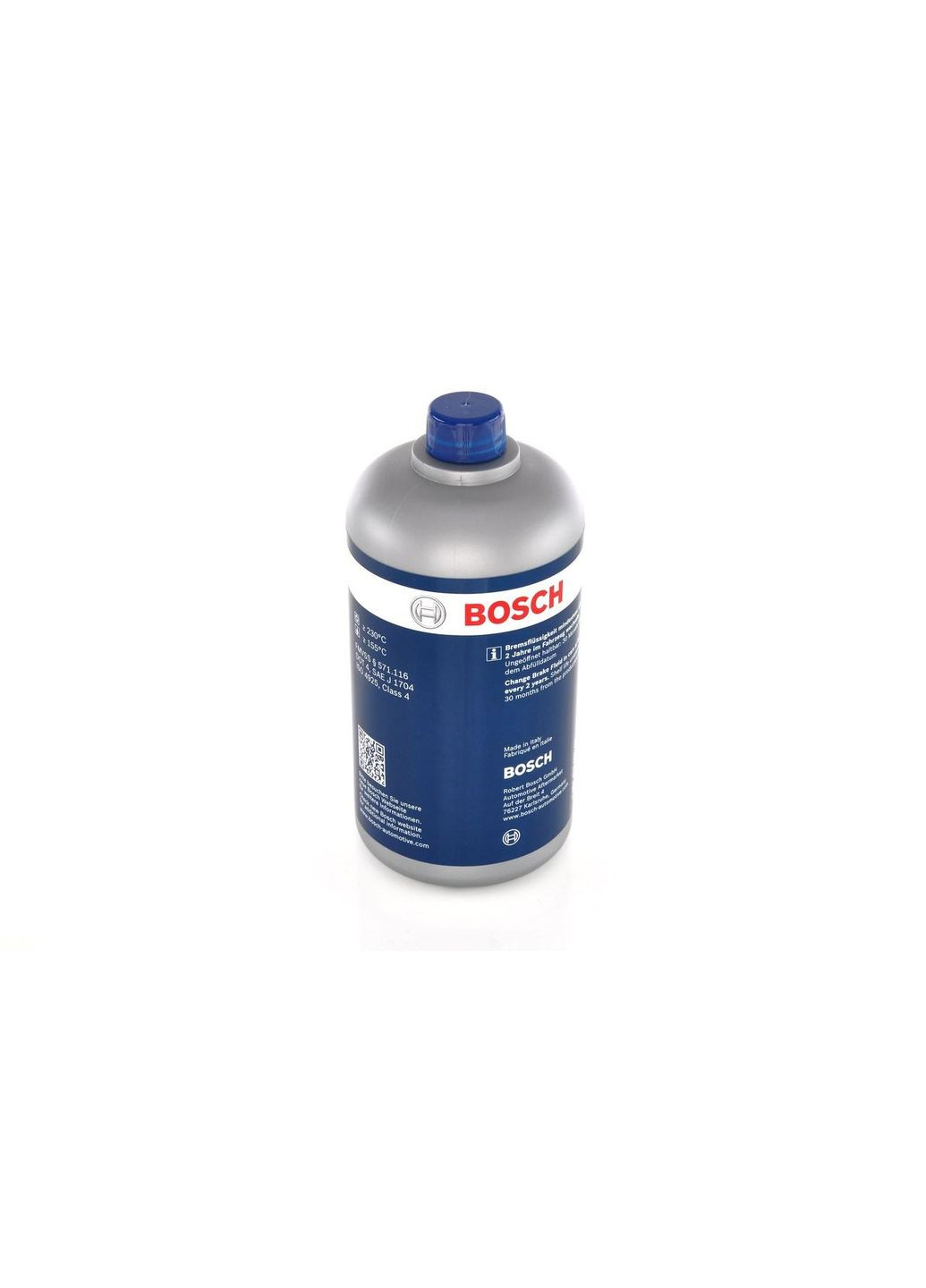 Рідина гальмівна DOT 4 1л DOT4 1L (12 X 1L) ТОЧКА КИПІННЯ 230°C BO 1987479107 Bosch (354334636)