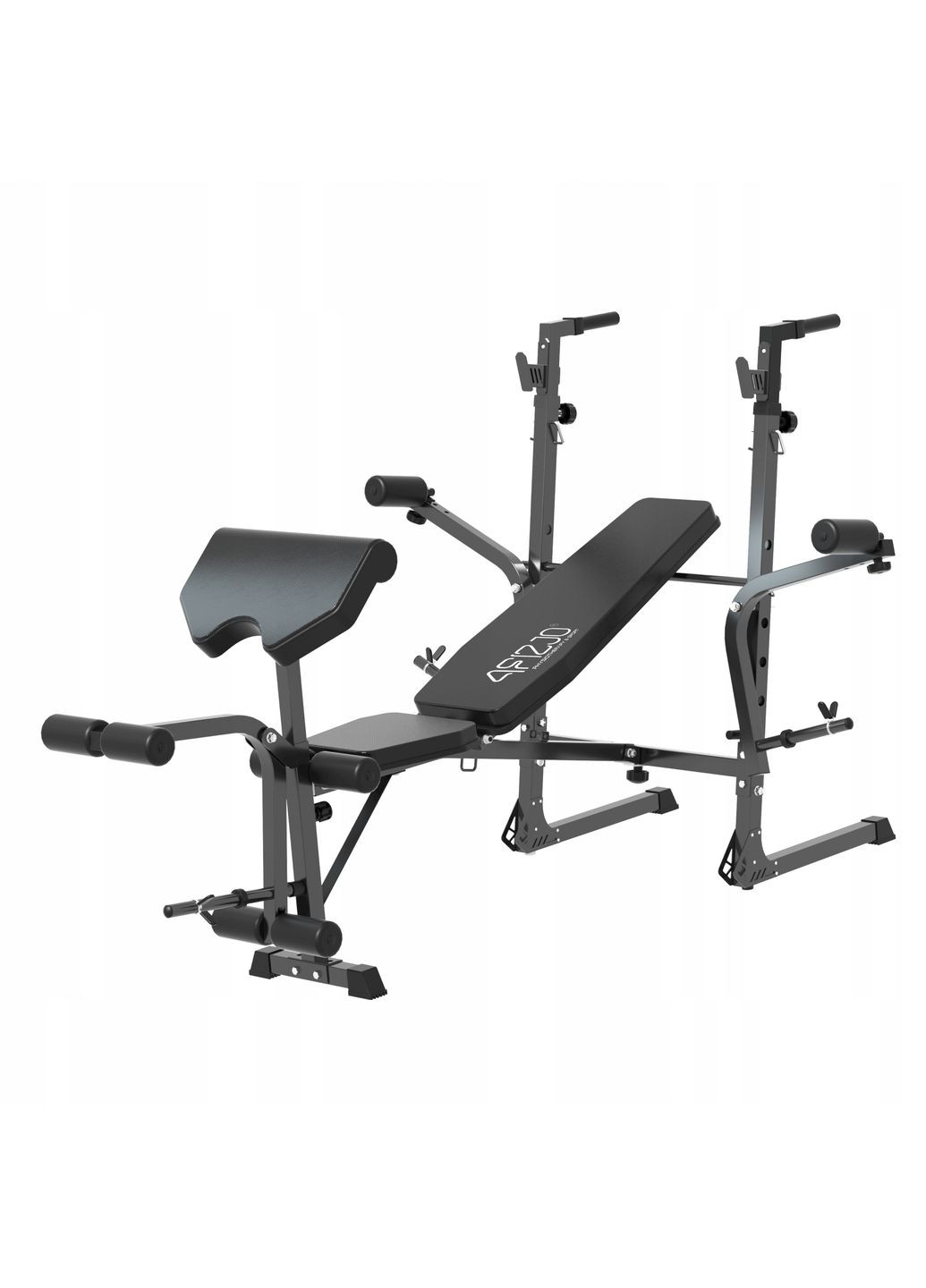 Скамья тренировочная для жима Ultra с партой Скотта Black (P-5905973402590) 4FIZJO (322141207)