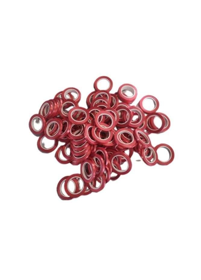 Стрічка для куль червоні 5 метрів No Brand (345704154)