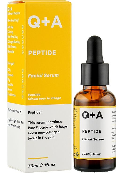 Пептидная сыворотка для лица Peptide Facial Serum 30ml (911364-4601) Q+A (368625231)