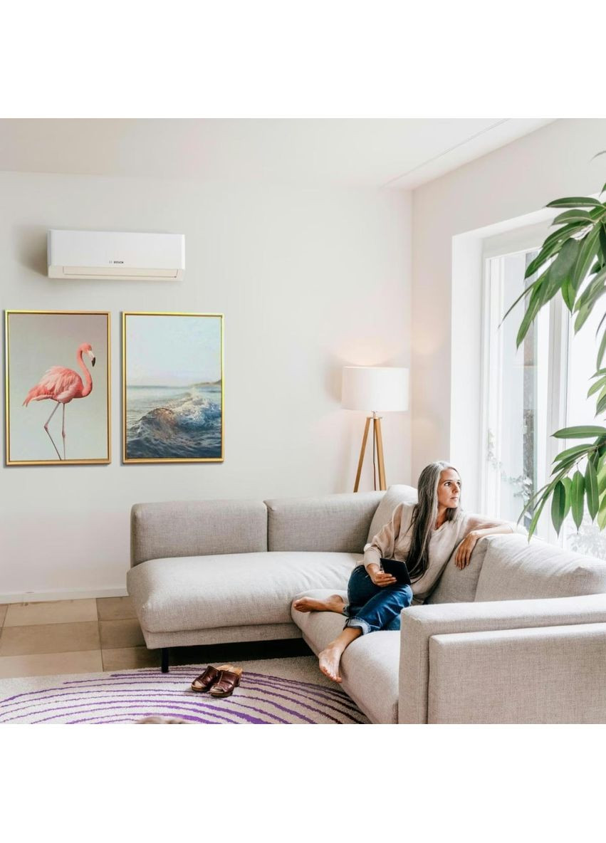 Кондиціонер 7733703120 Climate 7000i 35м2 інвертор 12000BTU 3.4кВт A+++/A+++ -30°С Wi-Fi R32 білий Bosch (363320954)