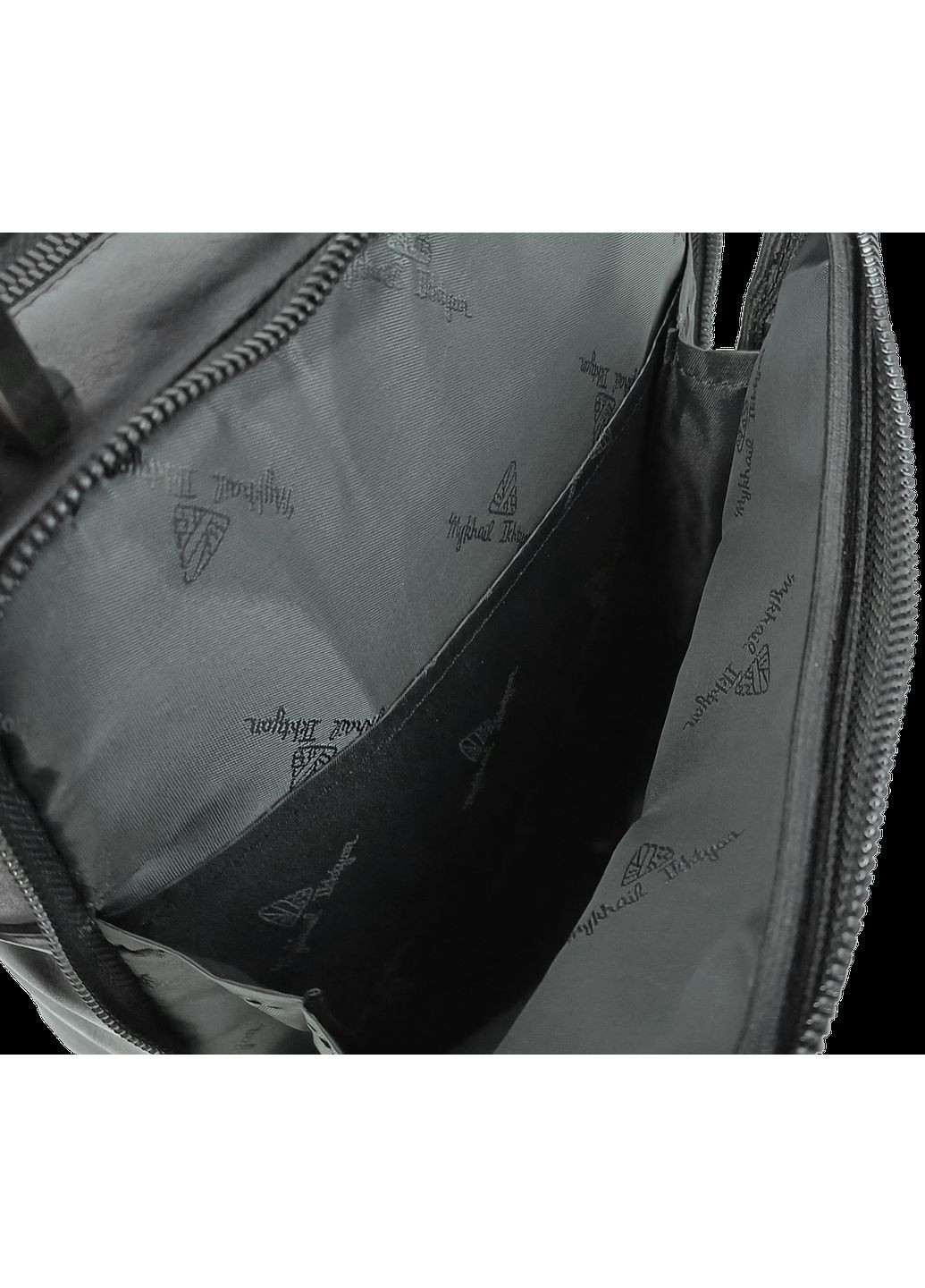 Чоловіча шкіряна сумка, борсетка чорна Mykhail Ikhtyar (365598745)